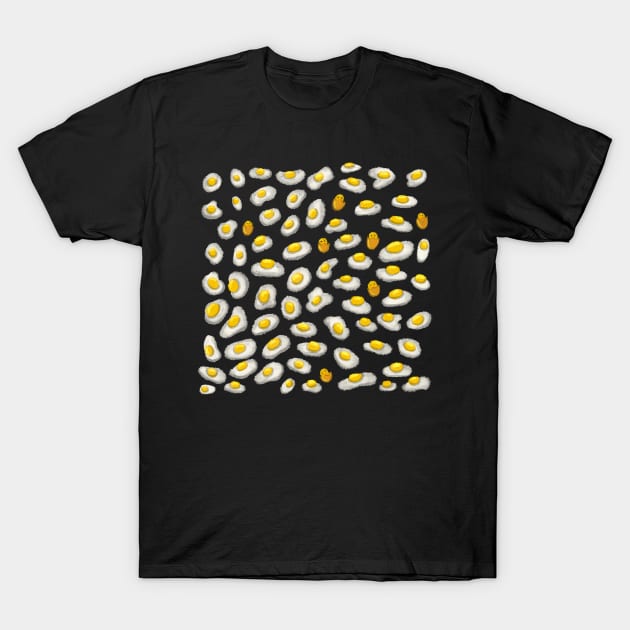 Sunny Eggs! T-Shirt by VayArtStudio